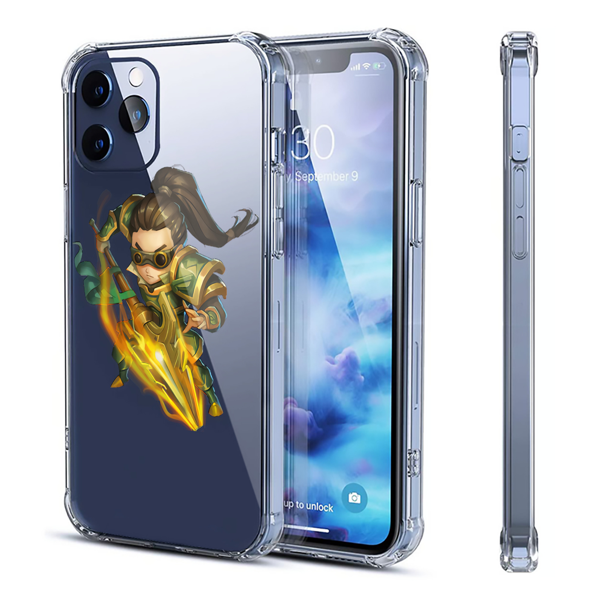 （画像用） リーグ・オブ・レジェンド League of Legends LOL 【iPhone 12シリーズ対応】透明スマホケース（クリアソフトケース）